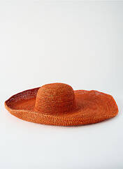 Chapeau orange IBELIV pour femme seconde vue