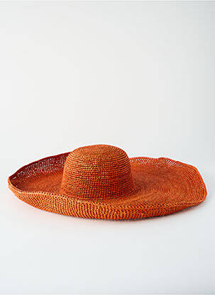 Chapeau orange IBELIV pour femme