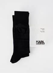 Chaussettes noir KARL LAGERFELD pour homme seconde vue