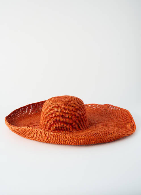 Chapeau orange IBELIV pour femme