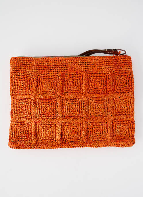 Pochette orange IBELIV pour femme