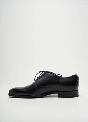 Derbies tissage satiné talon bas noir KARL LAGERFELD homme