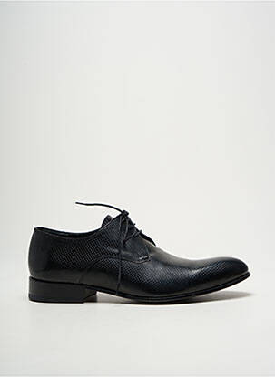 Derbies tissage satiné talon bas noir KARL LAGERFELD homme