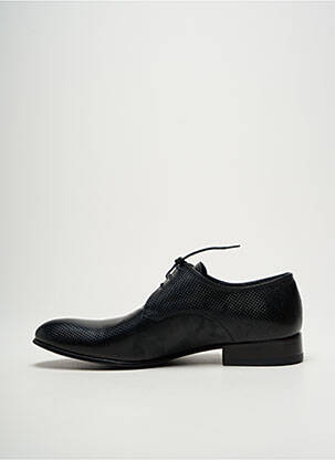 Derbies tissage satiné talon bas noir KARL LAGERFELD homme
