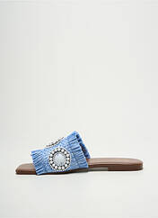 Mules/Sabots bleu GIPSY ROSE pour femme seconde vue