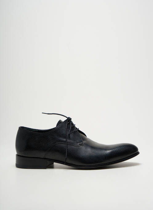 Derbies tissage satiné talon bas noir KARL LAGERFELD homme