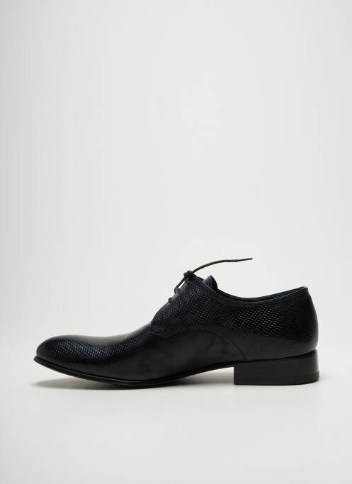 Derbies tissage satiné talon bas noir KARL LAGERFELD homme