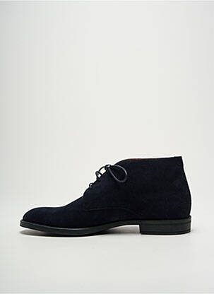 Bottines/boots nubuck talon bas bleu HUGO BOSS homme