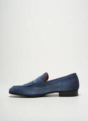 Mocassins bleu SANTONI pour homme seconde vue