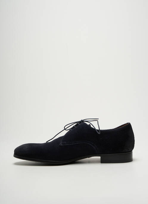 Derbies nubuck talon bas bleu SANTONI homme
