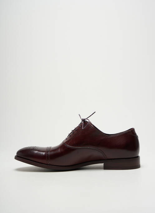 Derbies tissage satiné talon bas violet PAUL SMITH homme