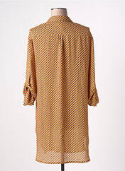 Tunique manches longues jaune ARELINE pour femme seconde vue