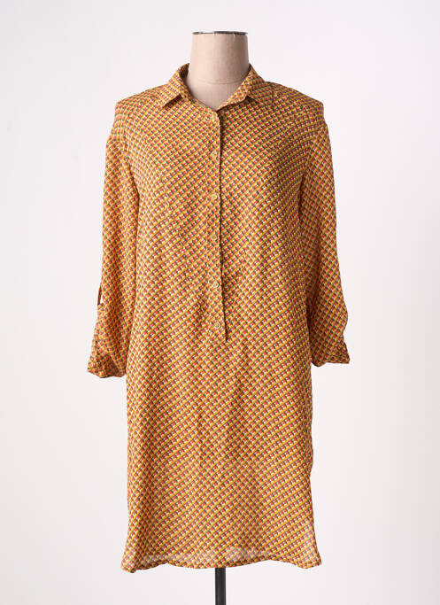 Tunique manches longues jaune ARELINE pour femme