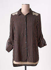 Chemisier noir ARELINE pour femme seconde vue