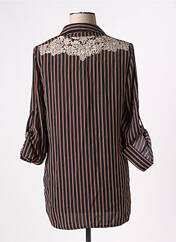 Chemisier noir ARELINE pour femme seconde vue