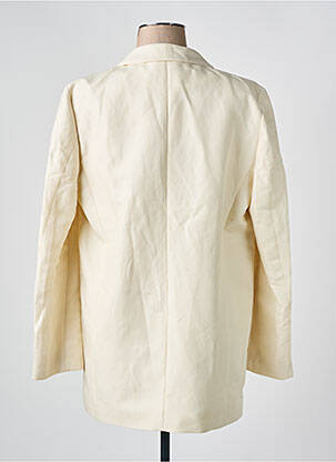 Blazer col châle beige HUGO BOSS femme