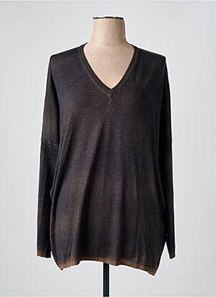 Pull marron ARAGONA pour femme