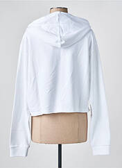 Sweat-shirt à capuche blanc HUGO BOSS pour femme seconde vue