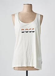 T-shirt beige HUGO BOSS pour femme seconde vue