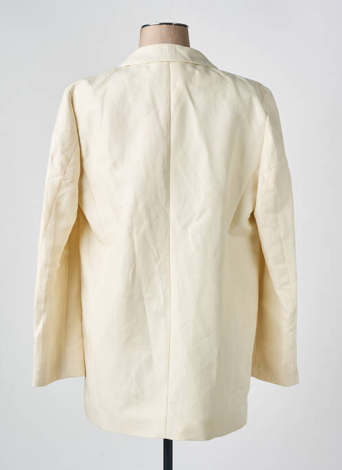 Blazer col châle beige HUGO BOSS femme
