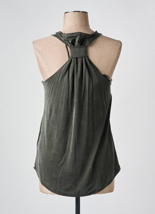 Top stretch sans manche vert RRD (ROBERTO RICCI DESIGNS) femme