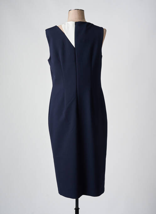 Robe mi-longue bleu HUGO BOSS femme