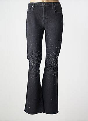 Jeans bootcut taille normale taille normale noir 7 FOR ALL MANKIND femme