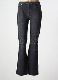Jeans bootcut taille normale taille normale noir 7 FOR ALL MANKIND femme
