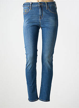 Jeans skinny taille normale taille normale bleu JACOB COHEN femme