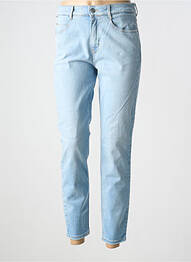 Jeans coupe slim effet usé délavé taille normale bleu HUGO BOSS femme