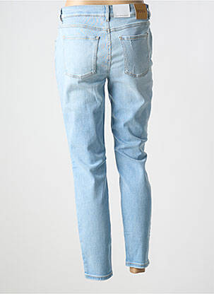 Jeans coupe slim effet usé délavé taille normale bleu HUGO BOSS femme