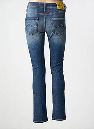Jeans coupe slim stretch taille normale bleu JACOB COHEN femme