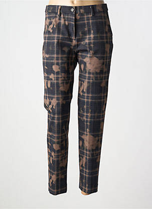 Pantalon chino tissage popeline taille normale noir MASON'S femme