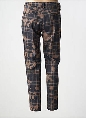 Pantalon chino tissage popeline taille normale noir MASON'S femme