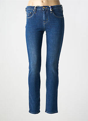 Jeans coupe slim stretch taille normale bleu JACOB COHEN femme