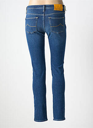 Jeans coupe slim stretch taille normale bleu JACOB COHEN femme