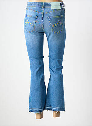 Jean coupe flare stretch taille haute bleu JACOB COHEN femme