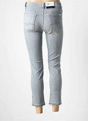 Jeans coupe slim stretch taille normale gris 7 FOR ALL MANKIND femme