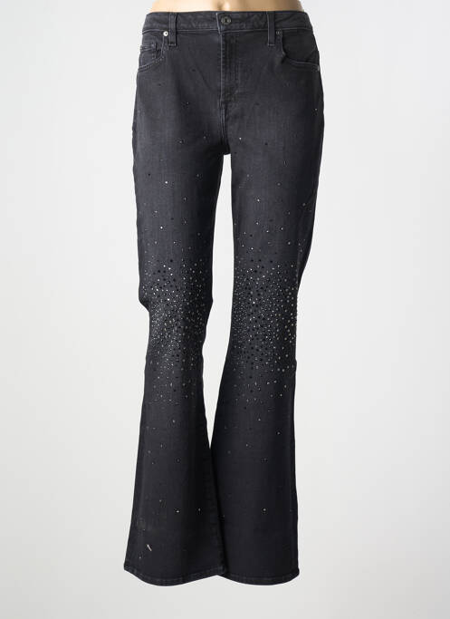 Jeans bootcut taille normale taille normale noir 7 FOR ALL MANKIND femme