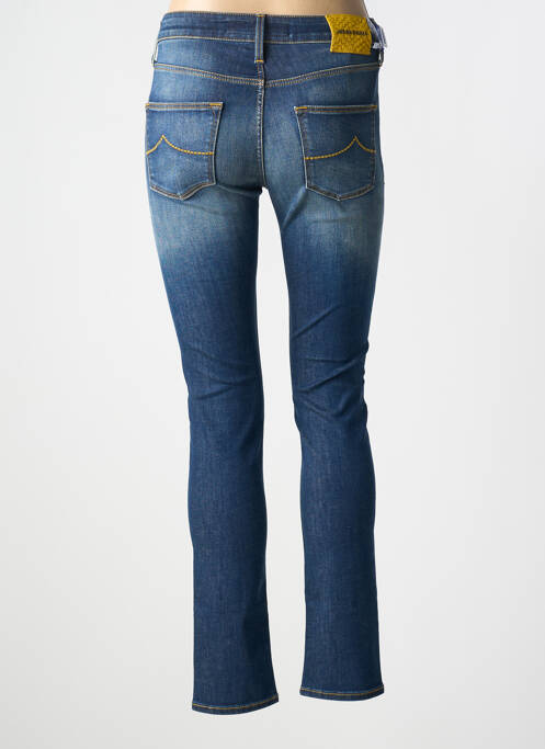 Jeans coupe slim stretch taille normale bleu JACOB COHEN femme