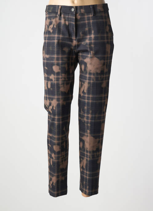Pantalon chino tissage popeline taille normale noir MASON'S femme
