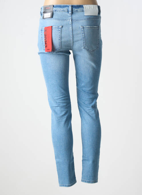 Jeans coupe slim stretch taille normale bleu HUGO BOSS femme