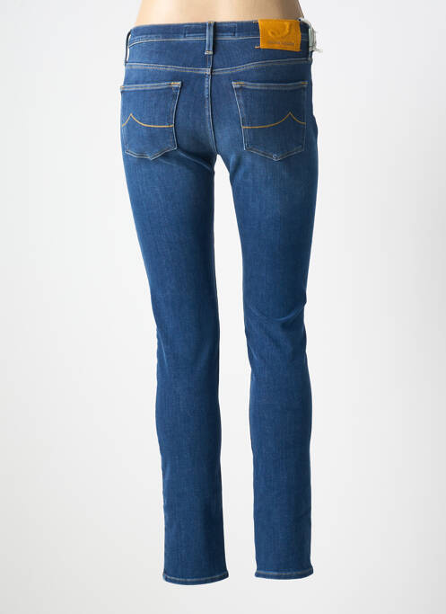 Jeans coupe slim stretch taille normale bleu JACOB COHEN femme