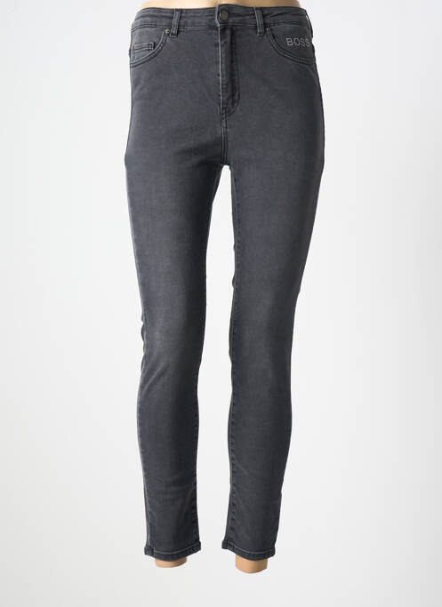 Jeans skinny taille normale taille normale noir HUGO BOSS femme