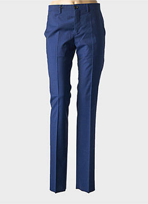 Pantalon slim tissage popeline taille normale bleu PAUL SMITH homme