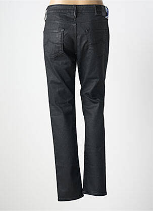 Pantalon droit stretch taille normale noir JACOB COHEN femme