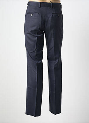 Pantalon droit tissage popeline taille normale bleu HUGO BOSS homme