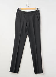 Pantalon slim tissage popeline taille normale noir ARMANI homme