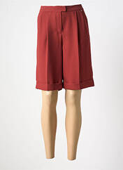 Bermuda rouge HUGO BOSS pour femme seconde vue