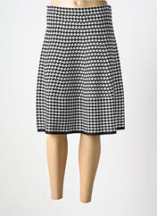 Jupe mi-longue noir HUGO BOSS femme seconde vue